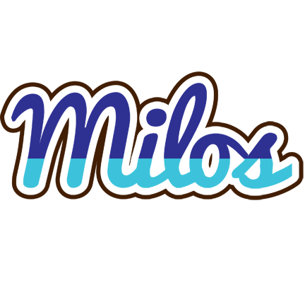 Milos raining logo