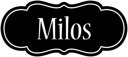 Milos welcome logo