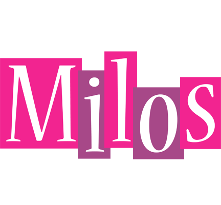 Milos whine logo