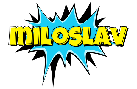 Miloslav amazing logo