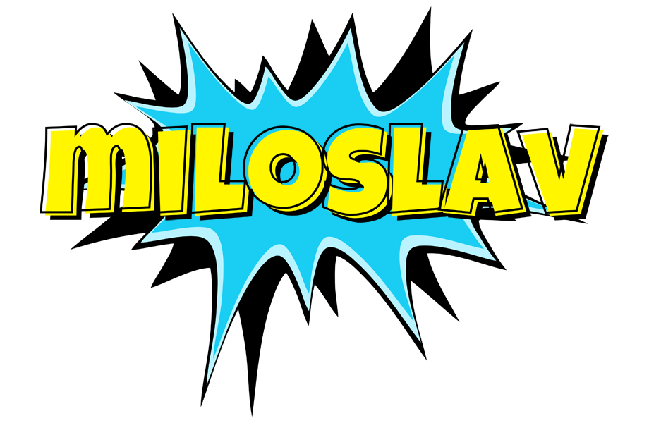 Miloslav amazing logo