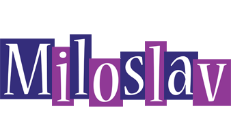 Miloslav autumn logo