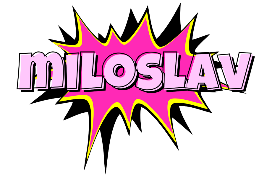 Miloslav badabing logo