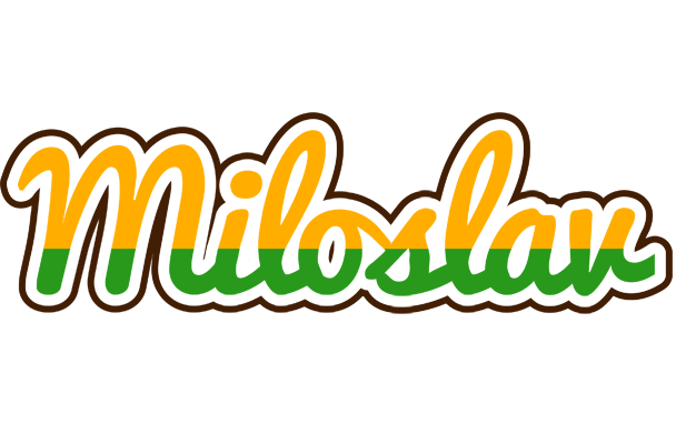 Miloslav banana logo