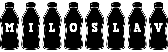 Miloslav bottle logo