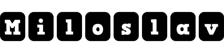 Miloslav box logo