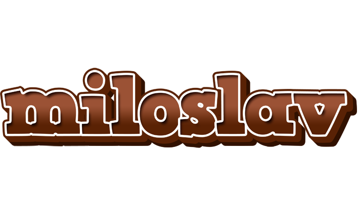 Miloslav brownie logo