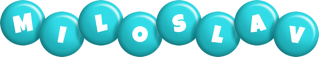Miloslav candy-azur logo