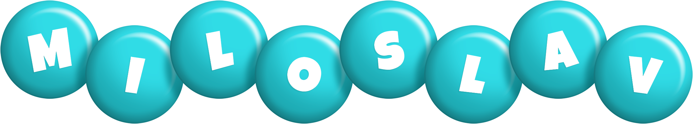 Miloslav candy-azur logo