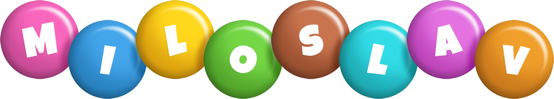 Miloslav candy logo