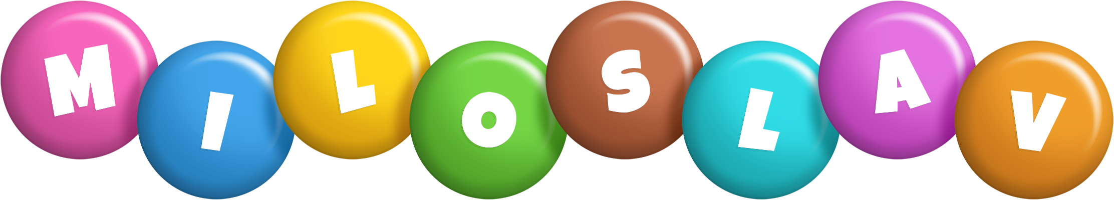 Miloslav candy logo