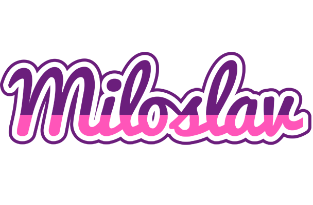 Miloslav cheerful logo