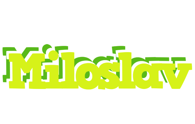 Miloslav citrus logo
