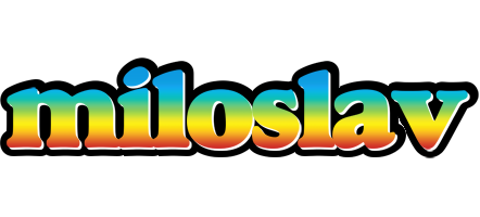 Miloslav color logo