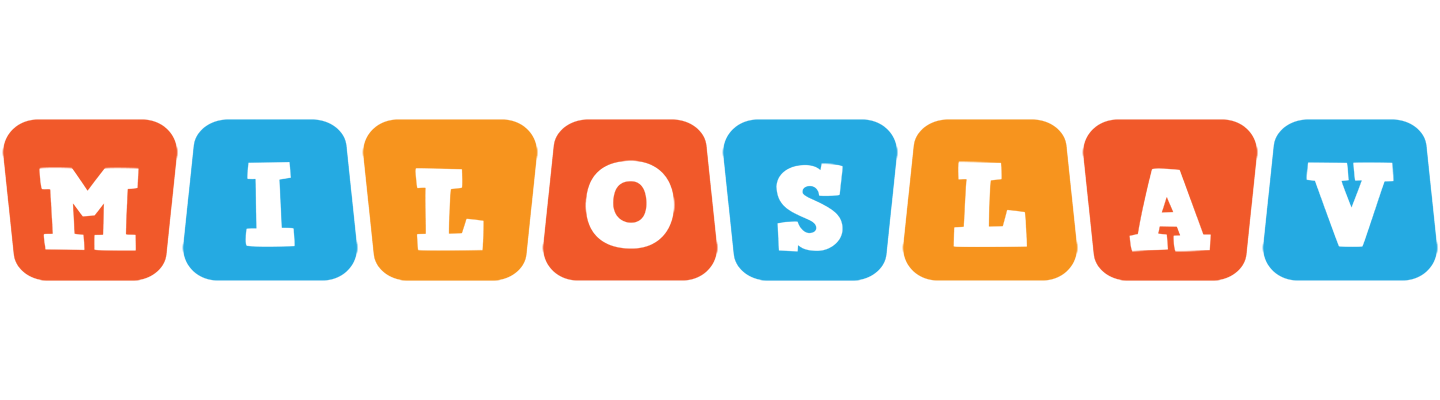 Miloslav comics logo