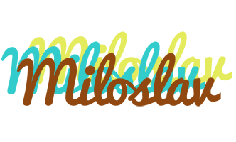 Miloslav cupcake logo
