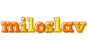Miloslav desert logo