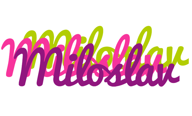 Miloslav flowers logo