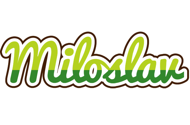 Miloslav golfing logo
