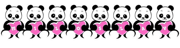 Miloslav love-panda logo