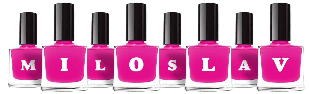 Miloslav nails logo