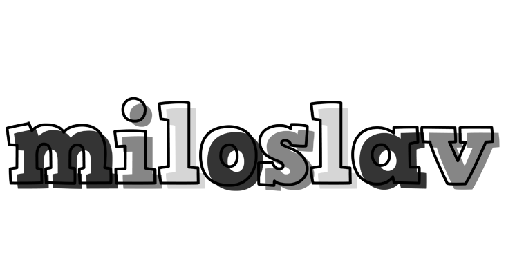 Miloslav night logo