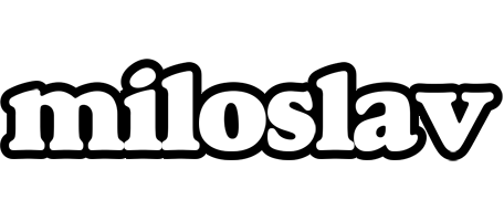 Miloslav panda logo