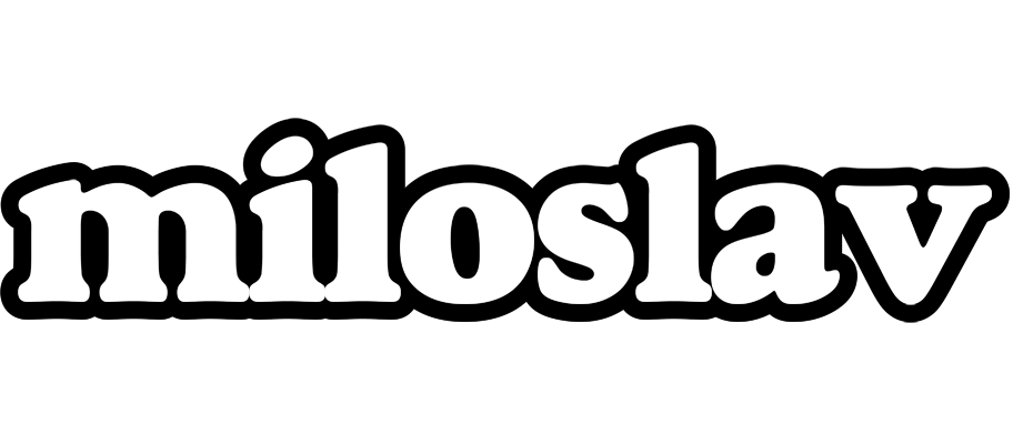 Miloslav panda logo