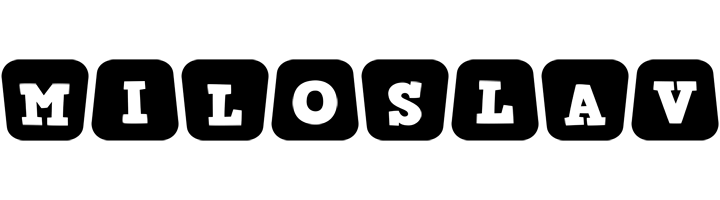 Miloslav racing logo