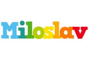 Miloslav rainbows logo