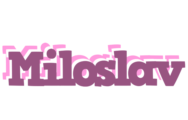Miloslav relaxing logo