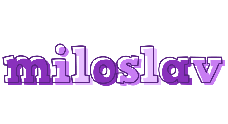Miloslav sensual logo