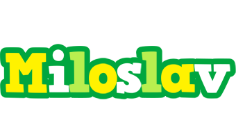 Miloslav soccer logo