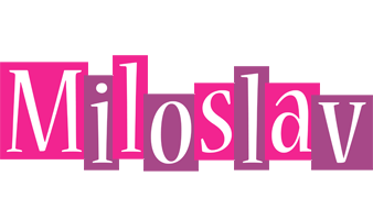Miloslav whine logo