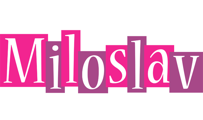 Miloslav whine logo