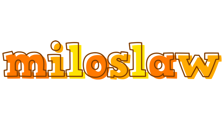 Miloslaw desert logo