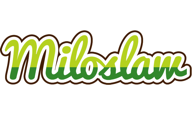 Miloslaw golfing logo