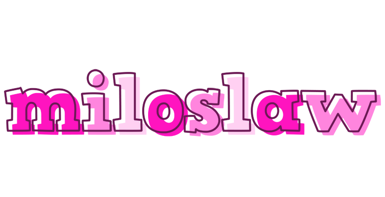 Miloslaw hello logo