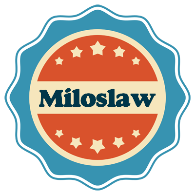 Miloslaw labels logo