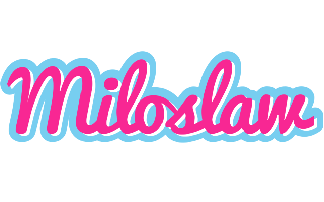 Miloslaw popstar logo
