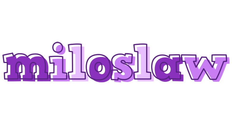 Miloslaw sensual logo