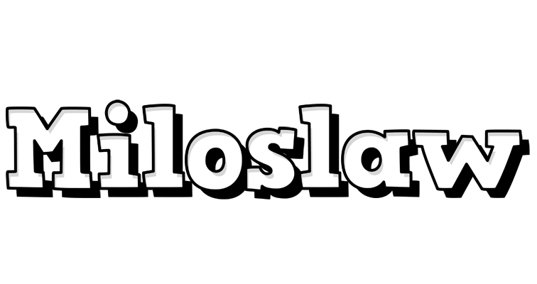Miloslaw snowing logo
