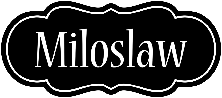 Miloslaw welcome logo