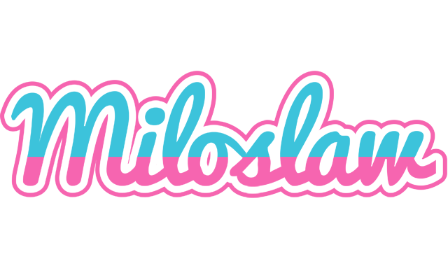 Miloslaw woman logo