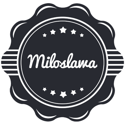 Miloslawa badge logo