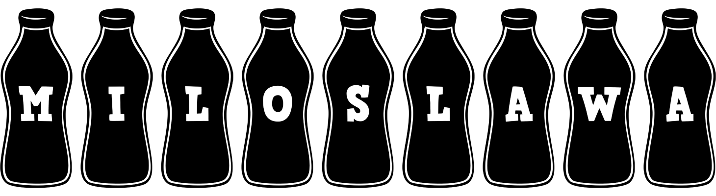 Miloslawa bottle logo