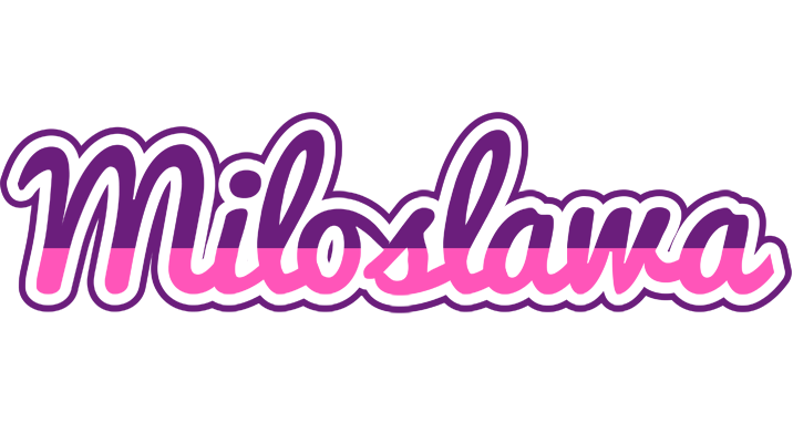 Miloslawa cheerful logo