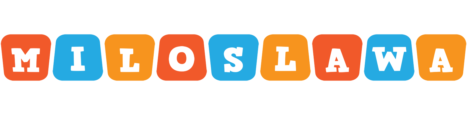 Miloslawa comics logo