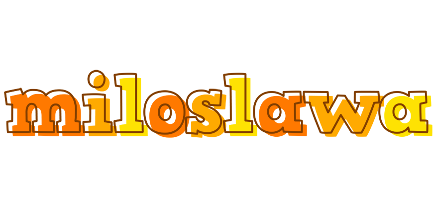 Miloslawa desert logo
