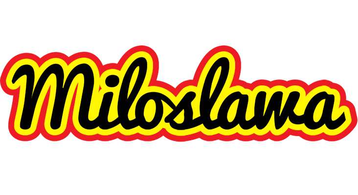 Miloslawa flaming logo